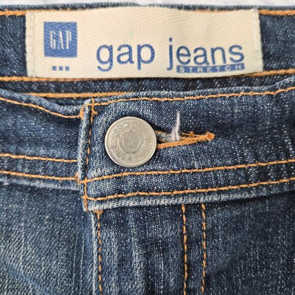 Gap Women's Distressed Denim Frayed Hem Skirt size 10 - Picture 8 of 11